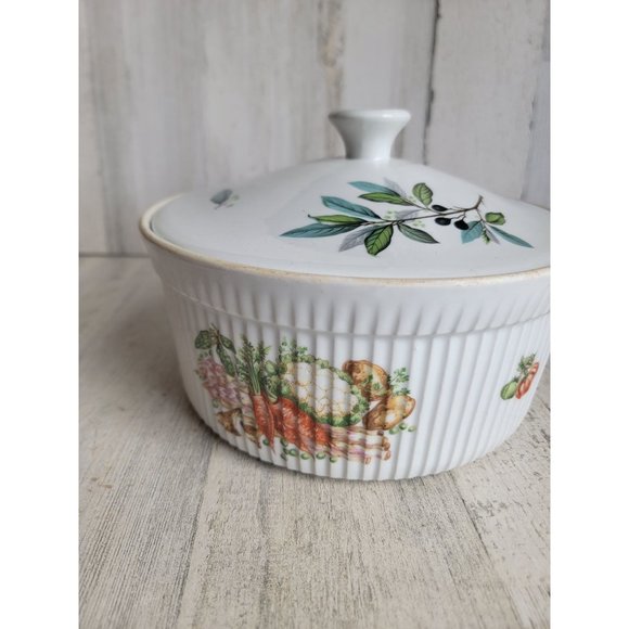 Chamart Apilco vegetable casserole dish France - Picture 3 of 13